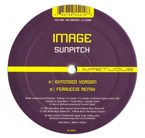 Image (3) : Sunpitch (12")