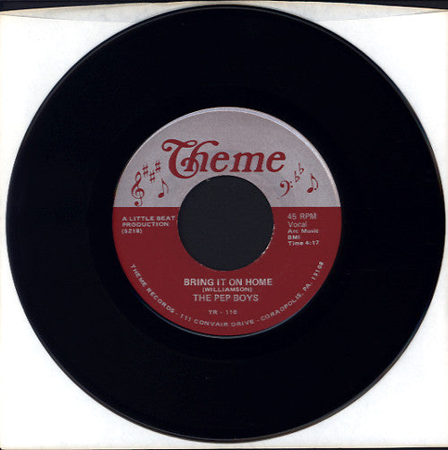 The Pep Boys : Roadrunner (7", Single)