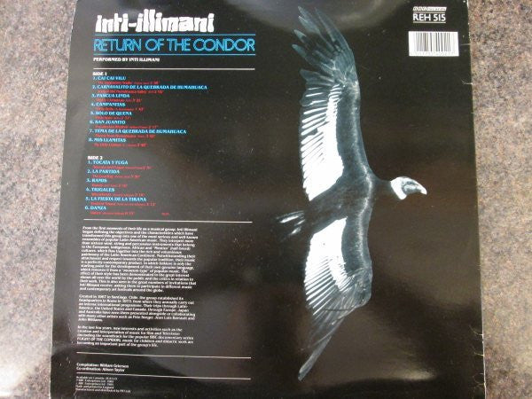 Inti-Illimani* : Return Of The Condor (LP, Comp)