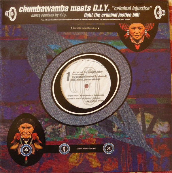 Chumbawamba meets D.I.Y.* : Criminal Injustice (12")