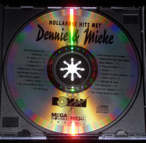Dennie Christian & Mieke : Hollandse Hits Met Dennie & Mieke (CD, Album)
