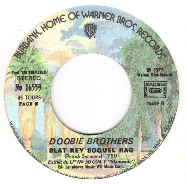 The Doobie Brothers : Take Me In Your Arms (Rock Me) (7", Single)