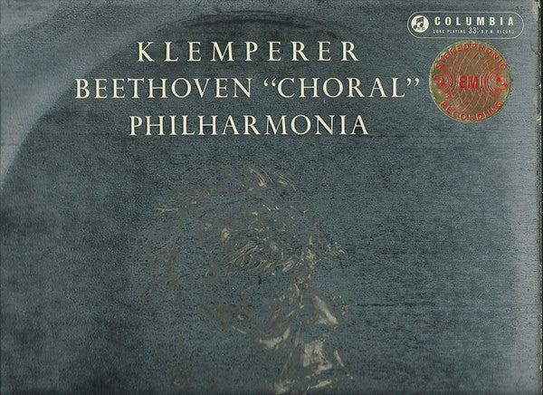 Otto Klemperer, Ludwig Van Beethoven, Philharmonia Orchestra : Symphony No. 9 "Choral" (2xLP, Sca)