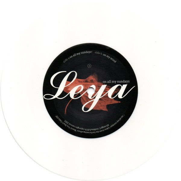 Leya (2) : On All My Sundays (7")