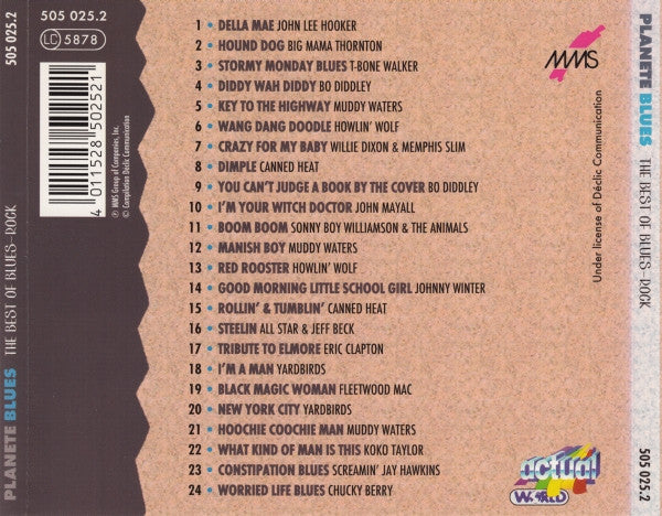 Various : Planete Blues (The Best Of Blues-Rock) (CD, Comp)