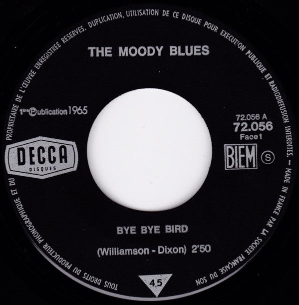 The Moody Blues : Bye Bye Bird (7")