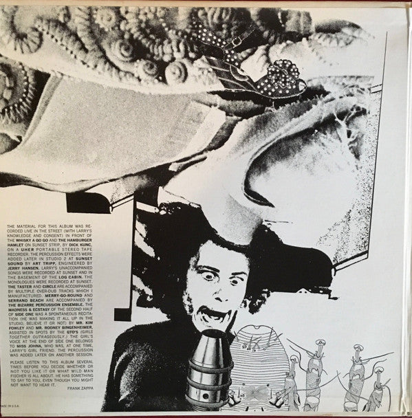 Wild Man Fischer : An Evening With Wild Man Fischer (2xLP, Album, San)