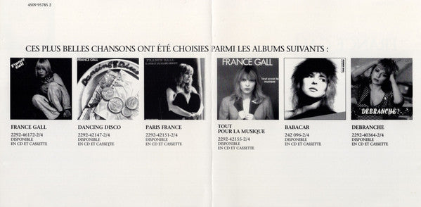 France Gall : Les Plus Belles Chansons De France Gall (CD, Comp)
