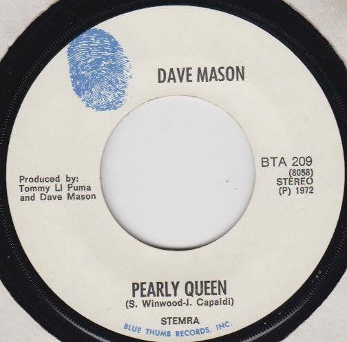 Dave Mason : To Be Free (7")