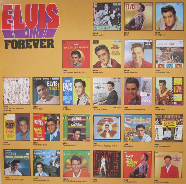 Elvis Presley : Elvis Forever (32 Hits And The Story Of A King) (2xLP, Comp, Gat)