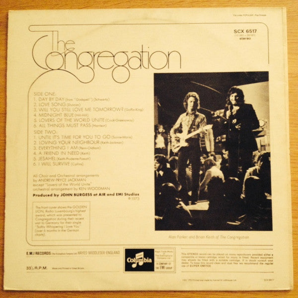 Congregation (2) : The Congregation (LP)