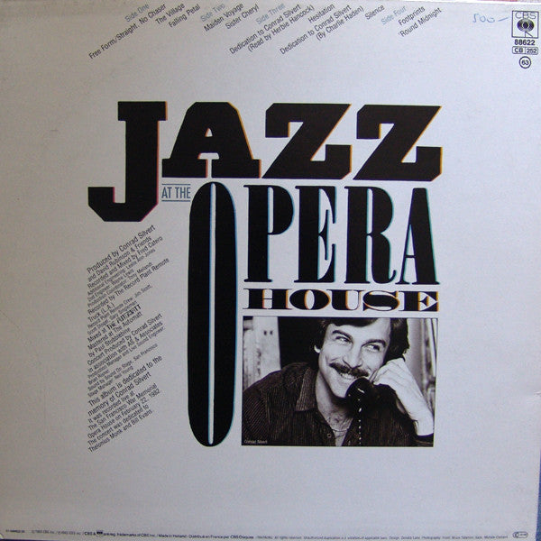 Various : Conrad Silvert Presents Jazz At The Opera House (2xLP, Album)