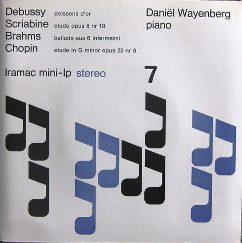Claude Debussy / Alexander Scriabine / Johannes Brahms / Frédéric Chopin - Daniel Wayenberg : Poissond D'Or / Etude Opus 8 Nr 10 / Ballade Aus 6 Intermezzi / Etude In G Minor Opus 25 Nr 9 (7")
