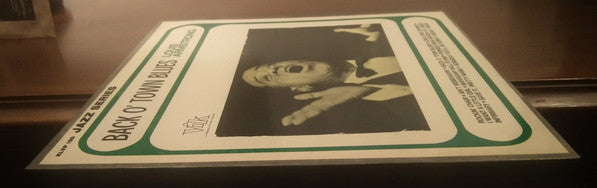 Louis Armstrong : Back O' Town Blues (LP, Mono)