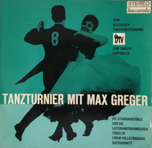 Max Greger : Tanzturnier Mit Max Greger (LP, Album)