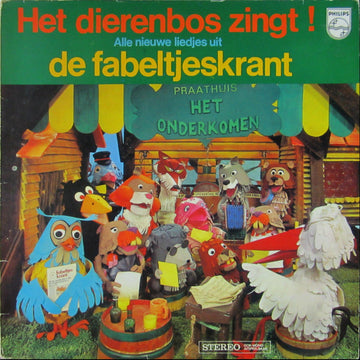 De Fabeltjeskrant : Het Dierenbos Zingt! (LP, Album)