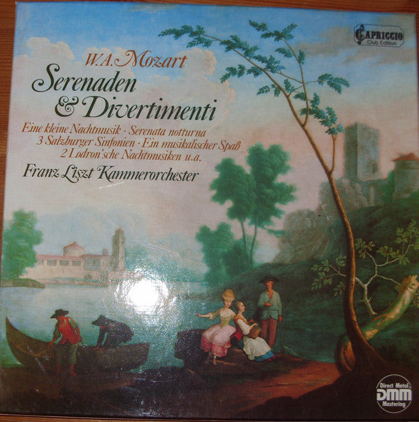 Wolfgang Amadeus Mozart : Serenaden Und Divertimenti (4xLP, + B)