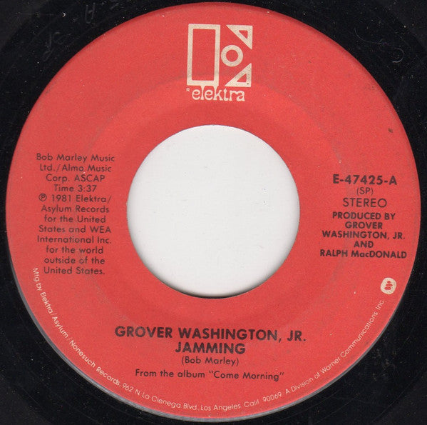 Grover Washington, Jr. : Jamming (7", Single, Spe)