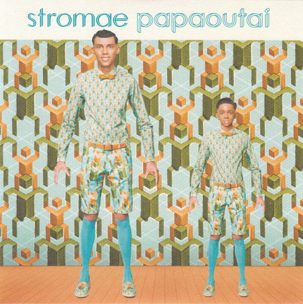 Stromae : Papaoutai (7", Single, Blu)