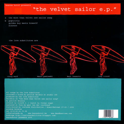 The Love Substitutes : The Velvet Sailor E.P. (12")