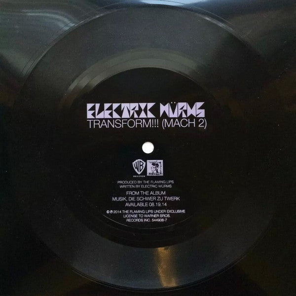 Electric Würms : Transform!!! (Mach 2) (Flexi, 7", S/Sided, Ltd)