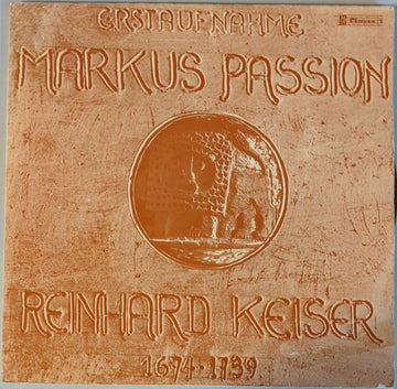 Reinhard Keiser : Markus Passion (2xLP, Gat)