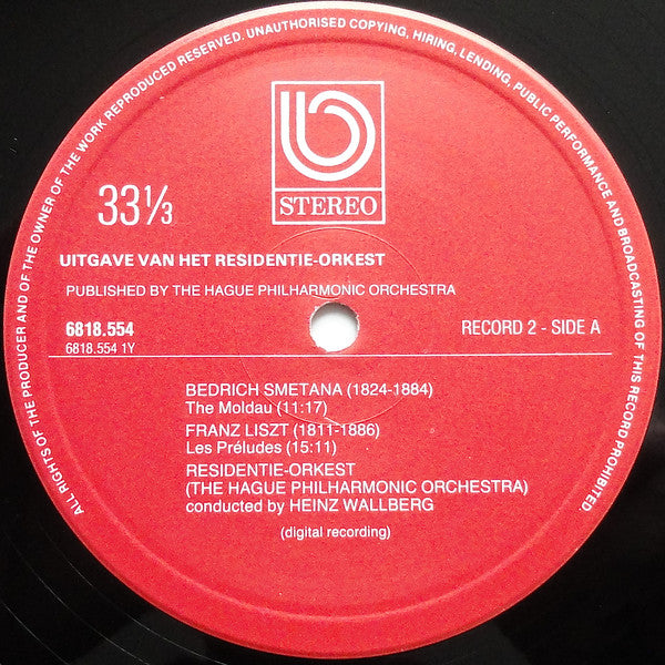 Residentie Orkest : Symfonische Poëzie (2xLP, Gat)