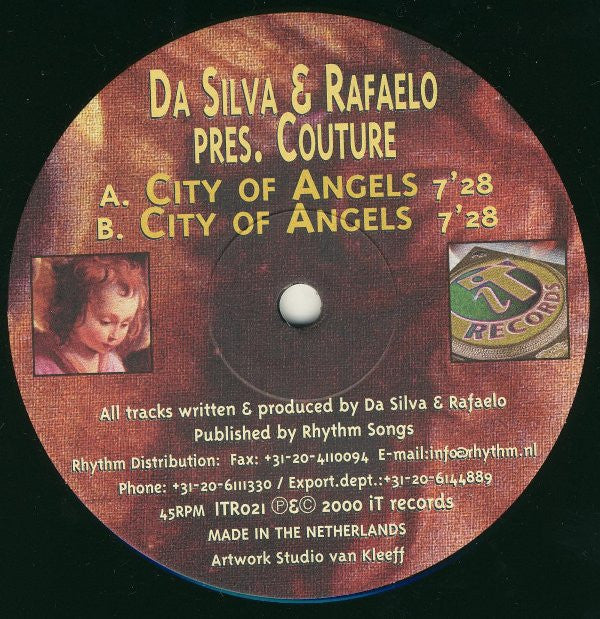 Da Silva & Rafaelo Presents Couture : City Of Angels (12")