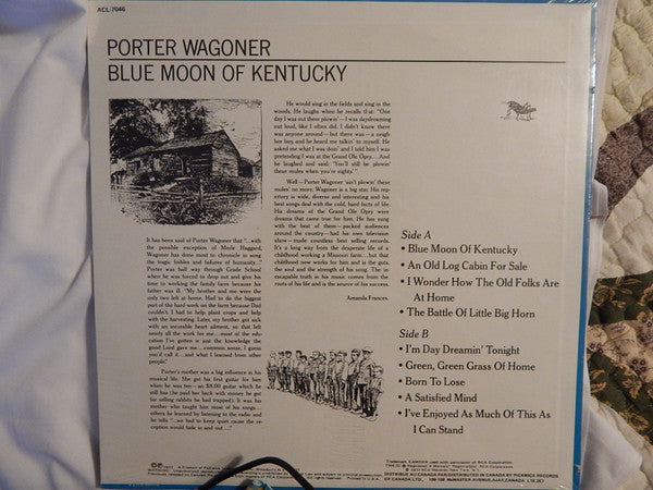 Porter Wagoner : Blue Moon Of Kentucky (LP, Comp)