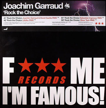 Joachim Garraud : Rock The Choice (12")