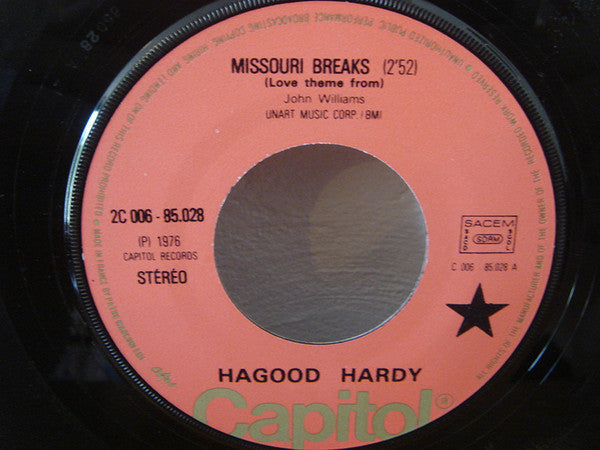 Hagood Hardy : (Love Theme From) Missouri Breaks (7", Single)