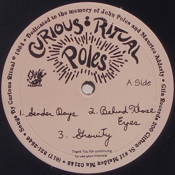 Curious Ritual : Poles (10")