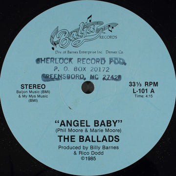 The Ballads : Angel Baby / For Phil (12")