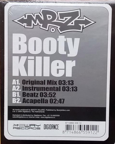 Mr. Z : Booty Killer (12")