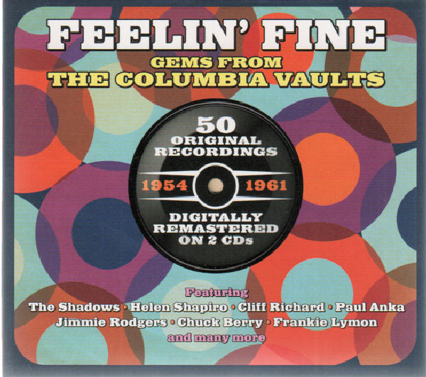 Various : Feelin' Fine Gems From The Columbia Vaults (2xCD, Comp, Dig)