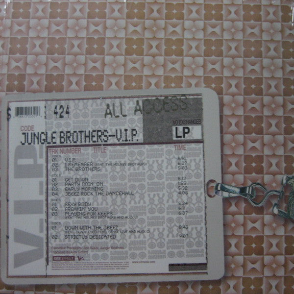 Jungle Brothers : V.I.P. (2xLP, Album)