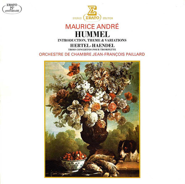 Johann Nepomuk Hummel / Georg Friedrich Händel / Johann Wilhelm Hertel, Maurice André, Orchestre De Chambre Jean-François Paillard, Jean-François Paillard : Introduction, Theme & Variations / Trois Concertos Pour Trompette (LP)