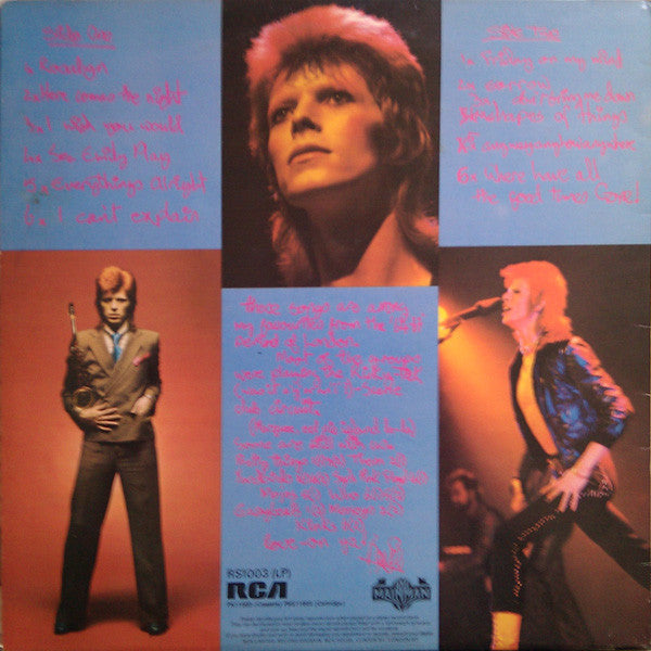 Bowie* : Pinups (LP, Album, Fre)