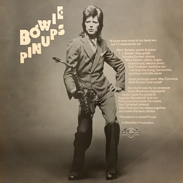 Bowie* : Pinups (LP, Album, Fre)