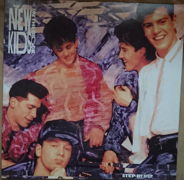 New Kids On The Block : Step By Step (LP, Album, Club)