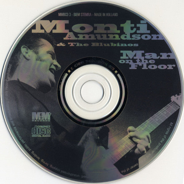 Monti Amundson & The Blubinos : Man On The Floor (CD, Album)