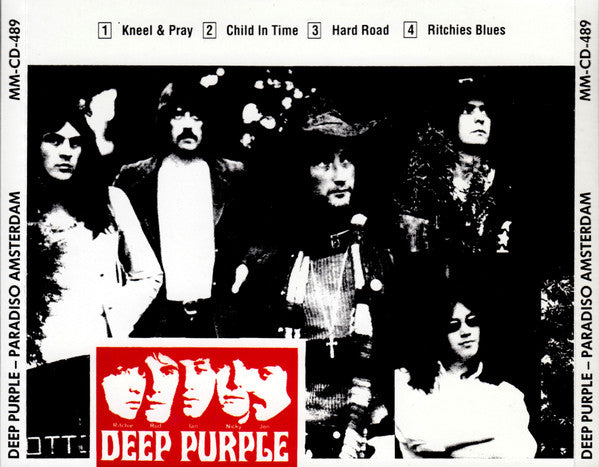 Deep Purple : Paradiso Amsterdam 1969 (CD, Unofficial)