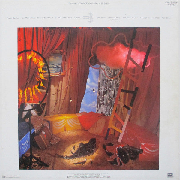 David Bowie : Never Let Me Down (LP, Album, Club)