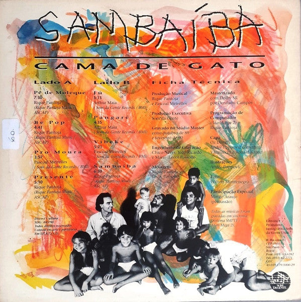 Cama de Gato : Sambaíba (LP, Album)