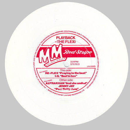 Various : Playback  - The Flexi (Flexi, 7", Whi)