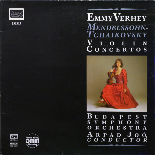 Emmy Verhey, Felix Mendelssohn-Bartholdy, Pyotr Ilyich Tchaikovsky, Budapest Symphony Orchestra, Arpad Joo : Mendelssohn-Tchaikovsky Violin Concertos (LP, Gat)