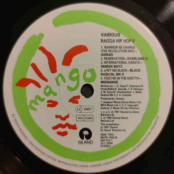 Various : Ragga Hip Hop II (LP, Album)
