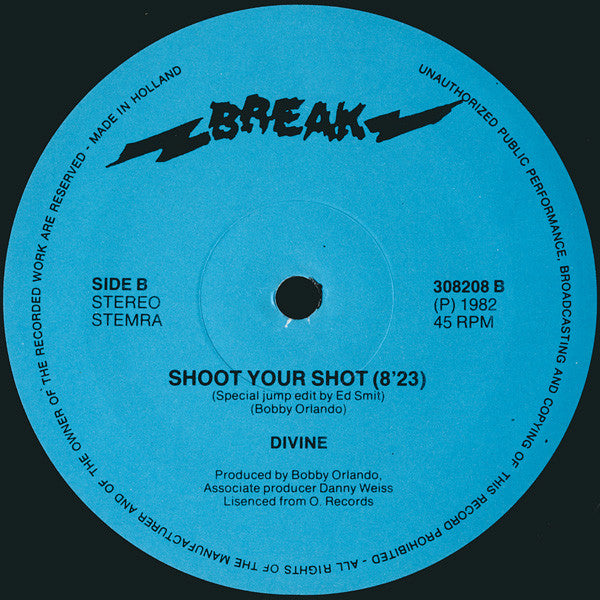 Divine : Shoot Your Shot (12", Pic)