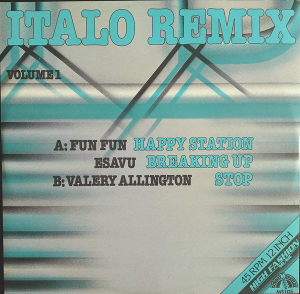 Various : Italo Remix (Volume 1) (12", P/Mixed)