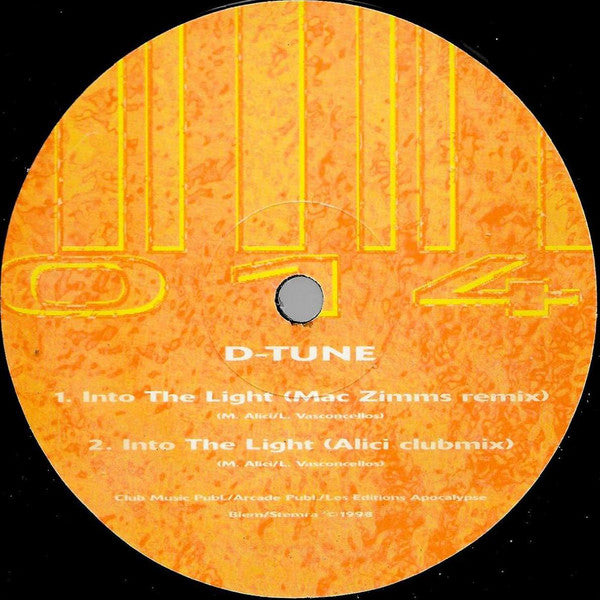D-Tune (3) : Into The Light (12")